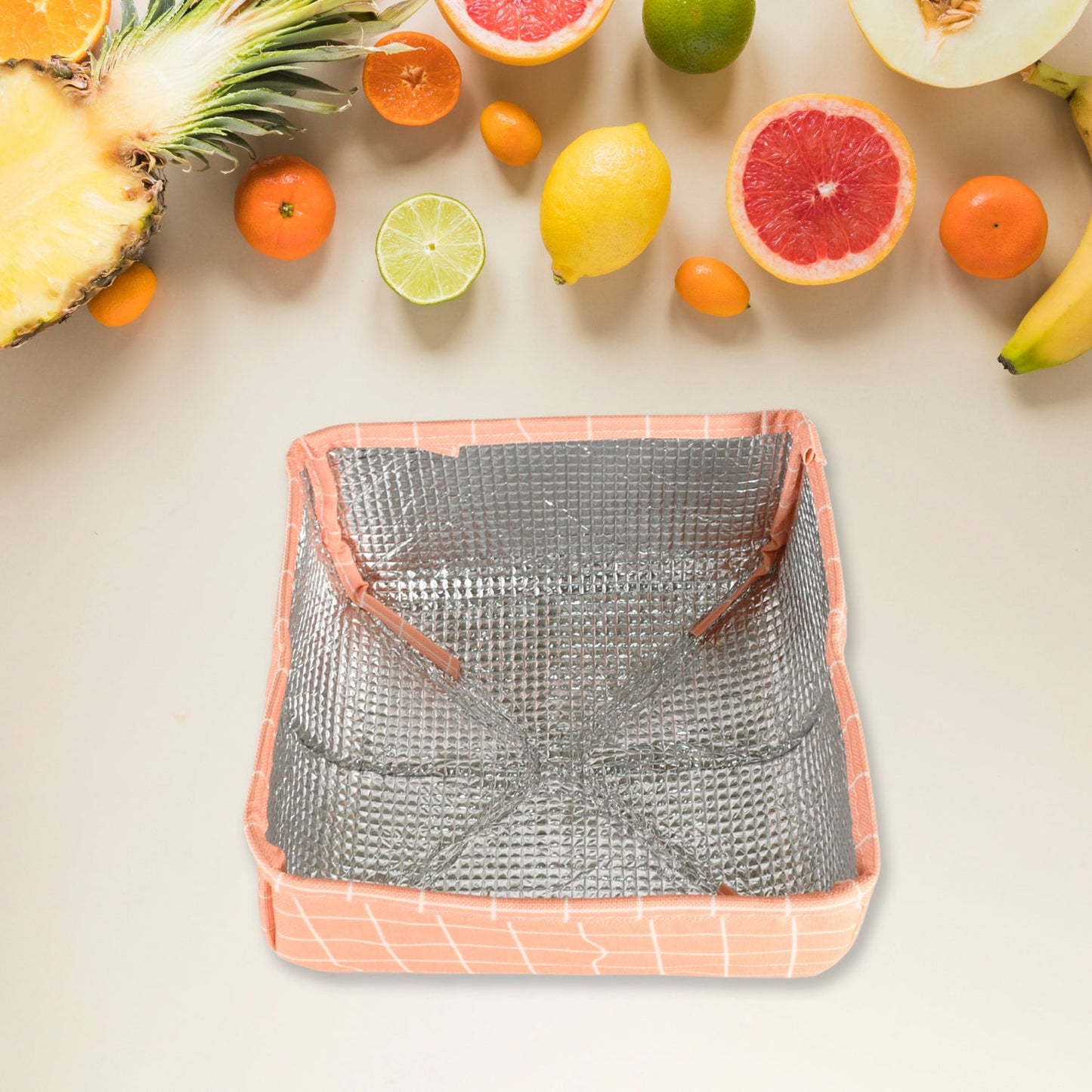 8192 Foldable Food Covers Anti-dust Heat Preservation Anti-Fly Mosquito Kitchen Lid Foldable Cover for Hot Food Dish Insulation Cover, Food Warmer Cover, for Kitchen, Picnic (20x20 Cm)