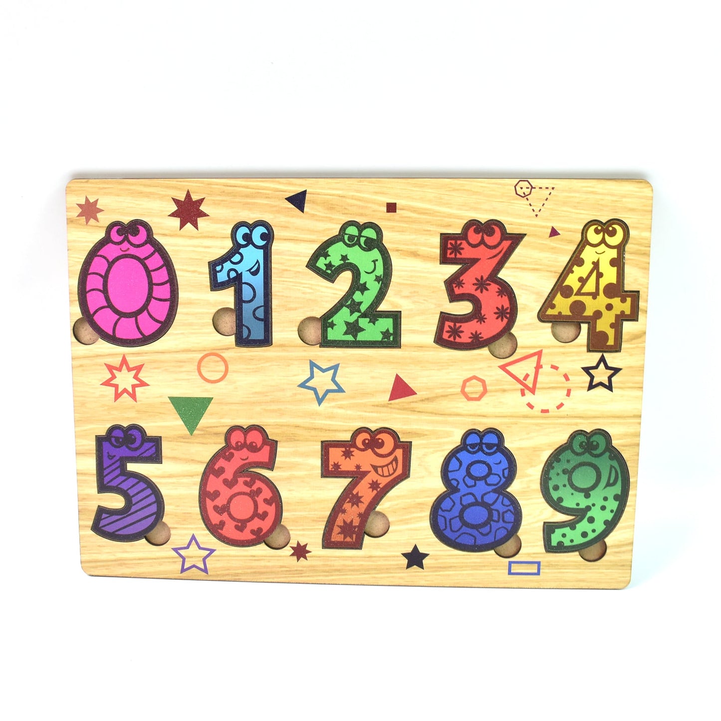 Wooden Number Your Brand