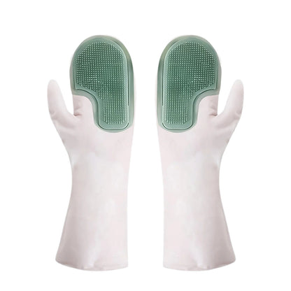 Multi-Purpose Silicon Gloves For Kitchen Cleaning 
