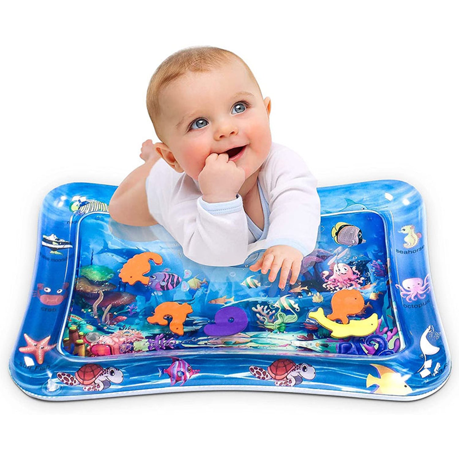 Tummy Time Water Mat for Babies – Interactive Water Play Toy (3–15 Months)