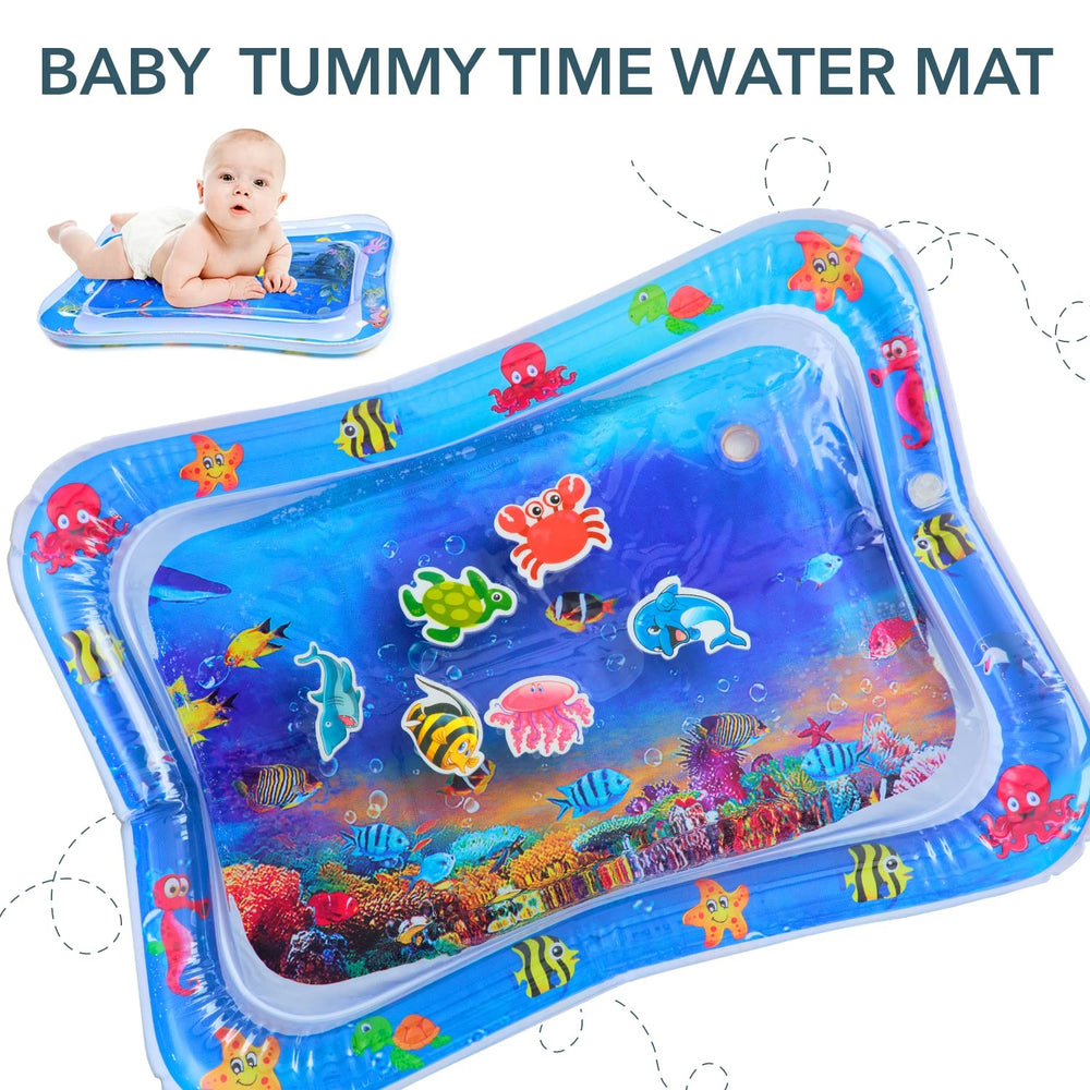 Tummy Time Water Mat for Babies – Interactive Water Play Toy (3–15 Months)