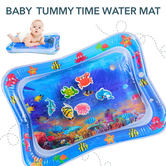 Tummy Time Water Mat for Babies – Interactive Water Play Toy (3–15 Months)