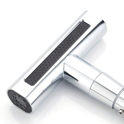 4-in-1 Swivel Waterfall Kitchen Faucet Extender | 360° Rotation | Touch Control | Multi-Mode Spray