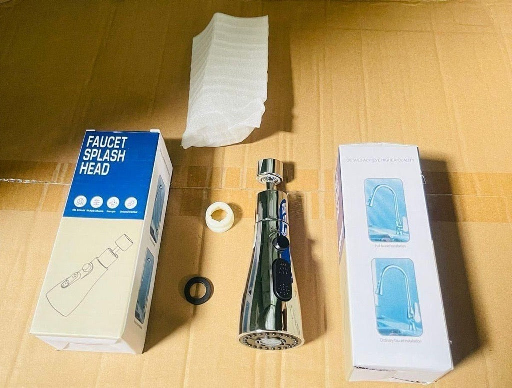 360° Rotating Kitchen Sink Faucet – 3 Modes (1 Pc)