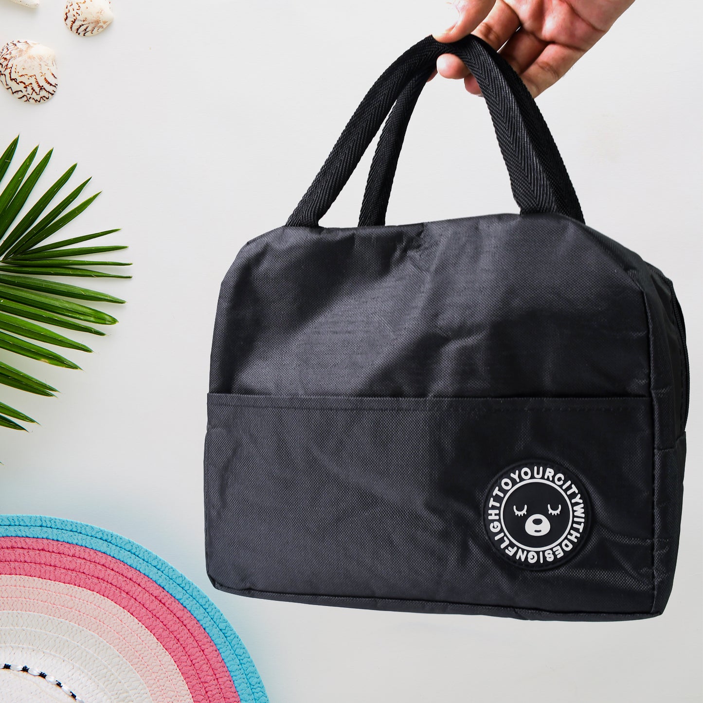 Lunch Box Bag For Women Men Insulated Lunch Bag With Zipper (1 Pc  Mix Color)