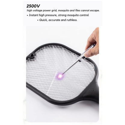 Rechargeable Mosquito Killer Racket with UV Light & USB Charging Base | In Premium Features