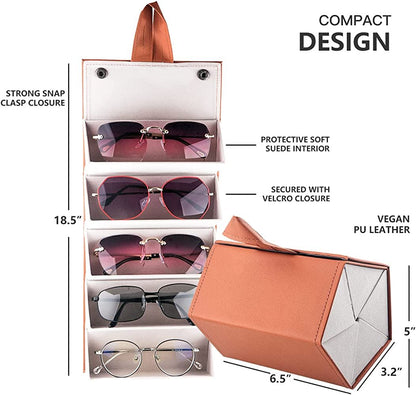 5 Slots Sunglasses Organizer