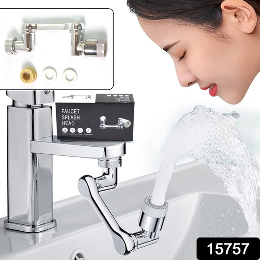 1080° Rotating Faucet Aerator – Splash-Proof Filter & Water-Saving Sprayer