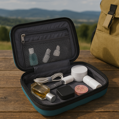 Premium Hard Shell Organizer Bag Suitable for Gadgets & Delicate items, Shock absorbing & Water Resistant